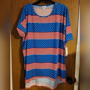 LuLaRoe Americana Large Irma NWT